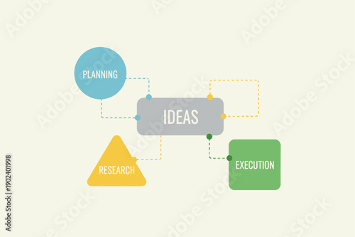 A vector file with a simple text description