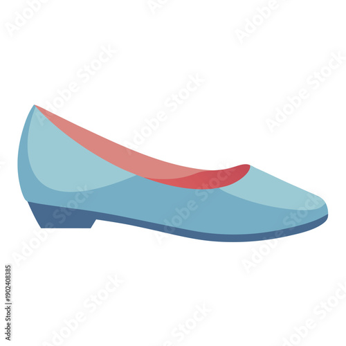illustration of a pair of pink shoes