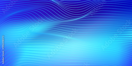 Abstract design with gradient background simple. The combination of blue creates a calm impression, suitable for use as a background for digital designs, wallpaper