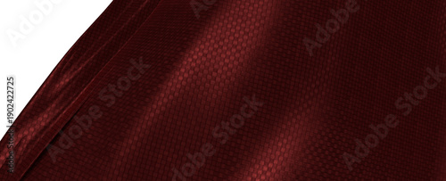 Close up shot of burgundy f...