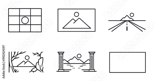 Artistic composition techniques in minimalist black and white photography