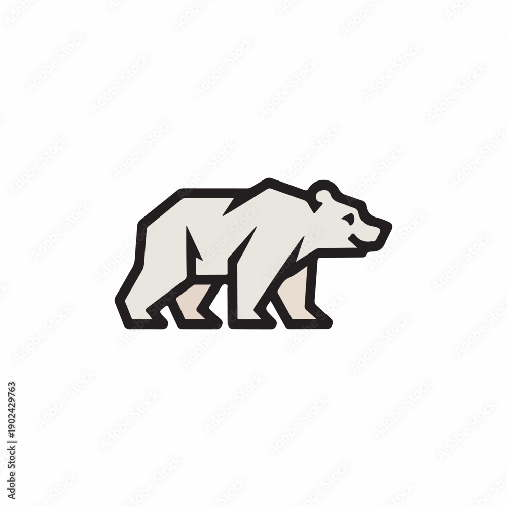 Obraz premium bear vector illustration