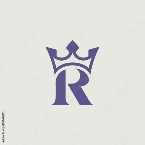 R name logo design
