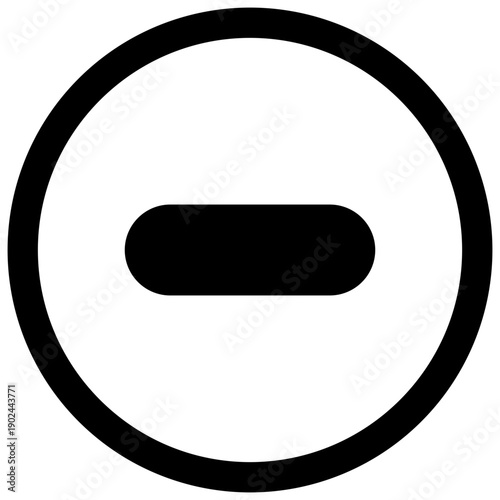 Electron. Outlined stroke vector icon with black-filled details.