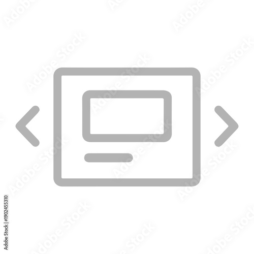 Carousel image with arrows