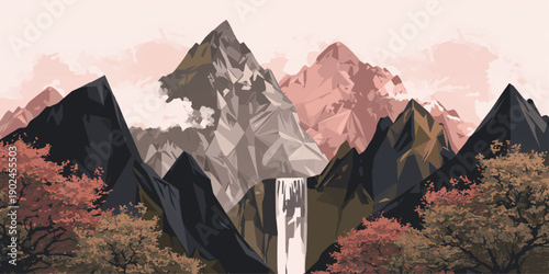 A breathtaking panorama of the alpine sun rising and setting over snowy mountain peaks in a high winter landscape view