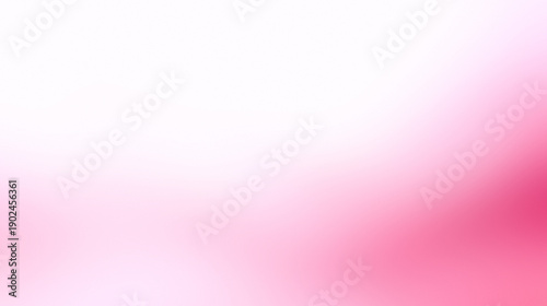 Soft Pink and White Gradient Abstract Background with Blurred Bokeh Effect and Copy Space