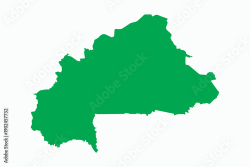 Foto Vector graphic artwork suitable for print and web containing flat detailed map o
