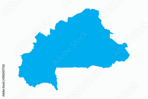 Obraz na plátne Vector graphic artwork suitable for print and web containing flat detailed map o