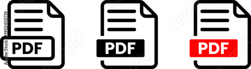 PDF File Icons