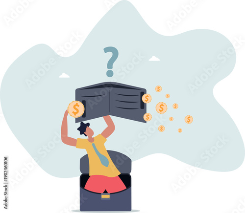 The investor calculates how much profit he will receive by investing his money.