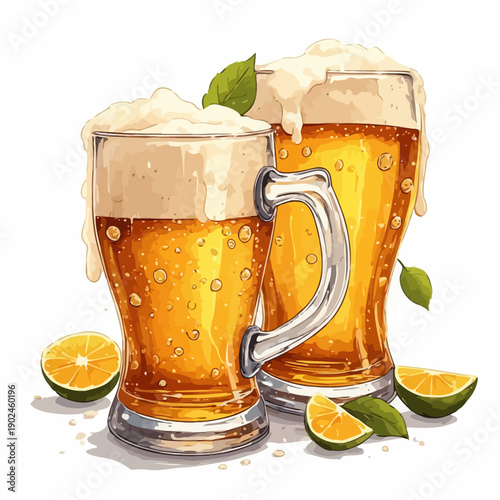 Beer Drink Design Very Cool