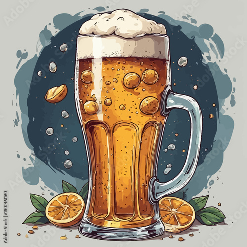 Beer Drink Design Very Cool