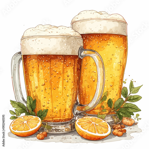 Beer Drink Design Very Cool