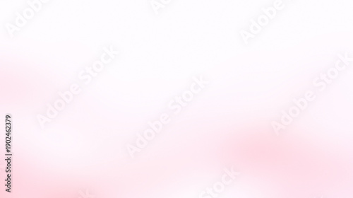 Abstract Soft Pastel Pink and White Gradient Background Texture with Blurred Light Effect