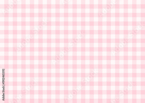 ピンクのシェパードチェック柄の背景