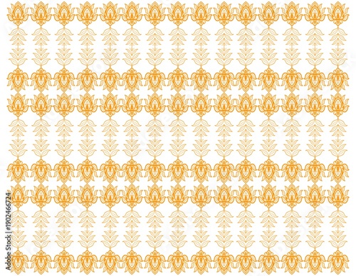 Thai Floral Tapestry