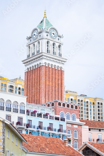 Sunset town in Phu Quoc island, Vietnam