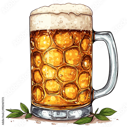 Beer Drink Design Very Cool