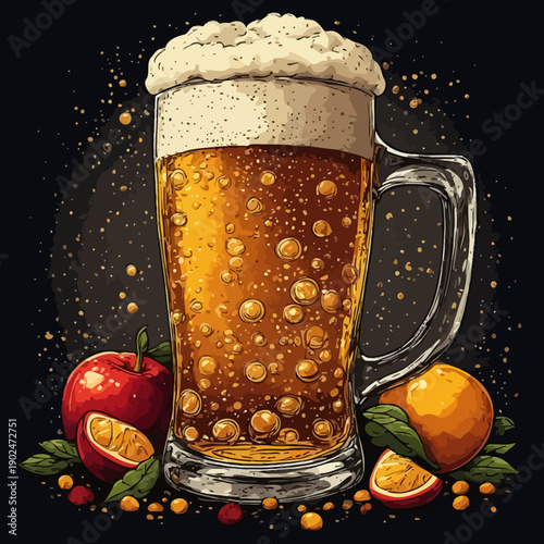 delicious beer design very cool 