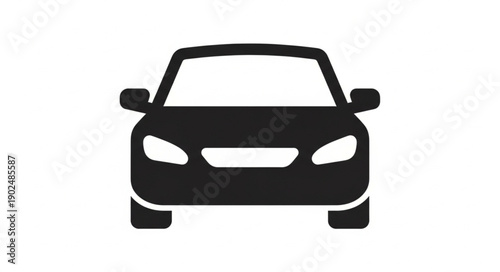 car isolated on white background