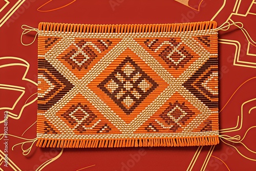 thai art pattern