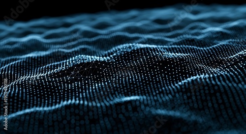 blue fabric background