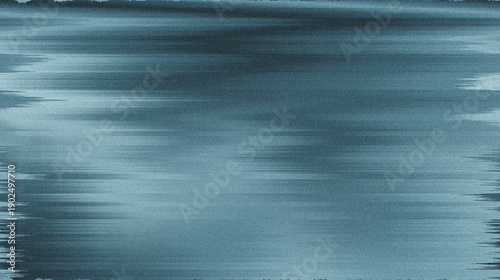 Obraz na płótnie Abstract blue horizontal lines glitching digital background concept
