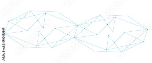 Vector connect link background global network technology futuristic internet network abstract.. 