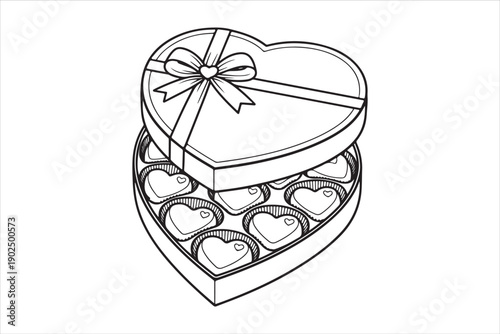 Romantic Couple Silhouette with Heart Background