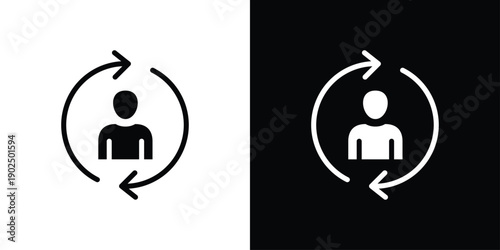 Adapt Icon Sheet Black And White