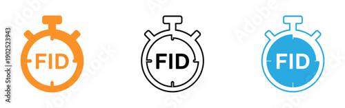 Fid stopwatch logos