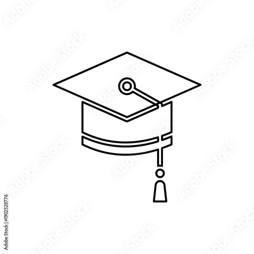 Graduate cap icon