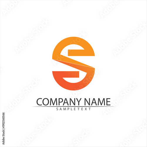 Business corporate S letter logo