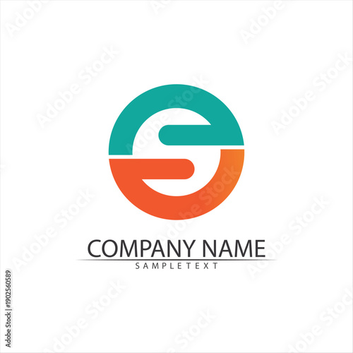 Business corporate S letter logo