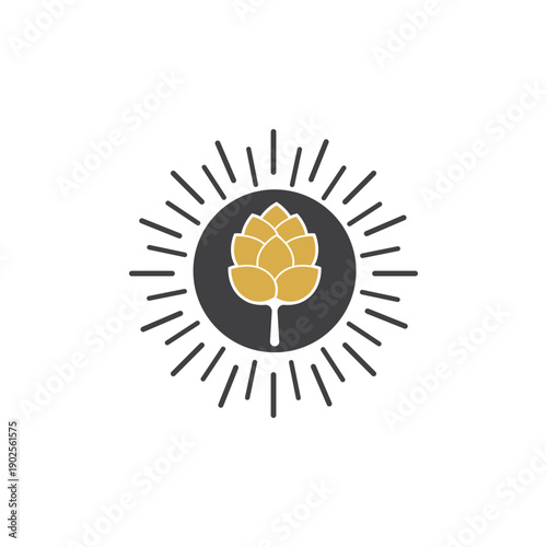 Beer craft vector illustration design image