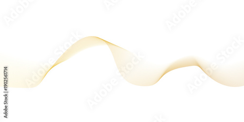 Elegant Golden Flowing Lines Abstract Background Luxury Yellow Wave Design for Web Header