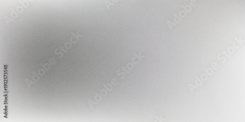 Grey gradient grain texture background gray black white monochrome smooth grainy backdrop design copy space