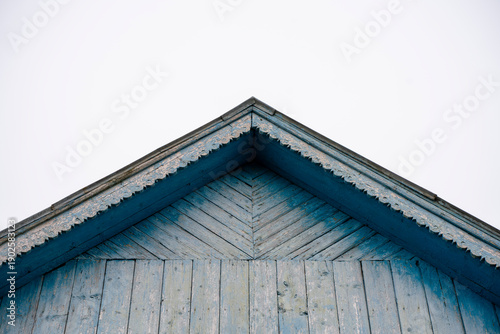 Принти на полотні Old Wooden House Gable