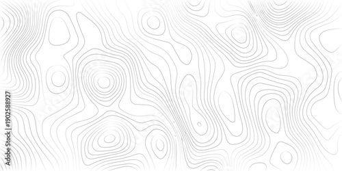 Refined elevation line mapping design with soft white texture and abstract geographic flow