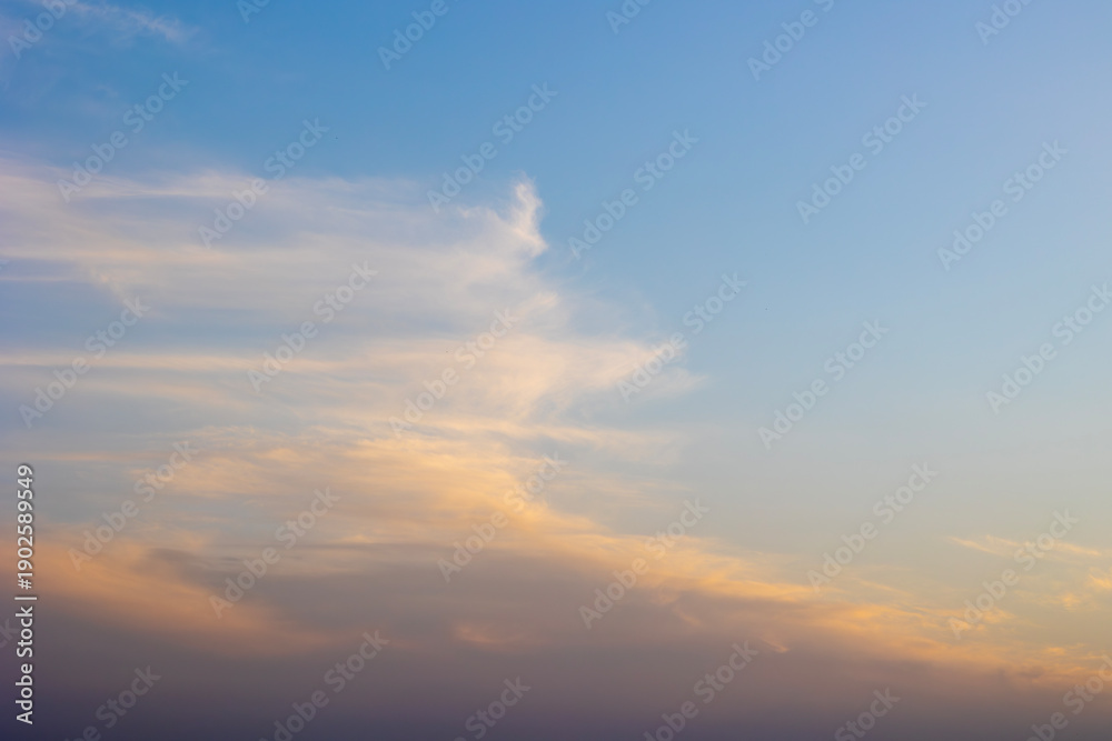 Obraz premium Soft Evening Sky