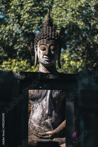Ancient Buddha statue at Su...