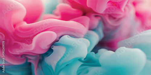 A beautiful macro closeup of soft pink rose petals creates a romantic floral background perfect for a spring wedding or Valentine's Day blossom bouquet