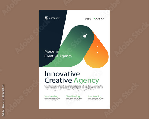 Innovative Creative Agency Flyer
