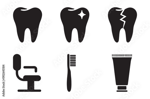 Dental Care Icons