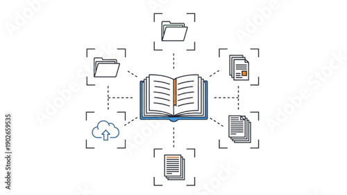 Centralized Digital Knowledge Hub Connecting Documents, Files, and Cloud Data for Efficient Management and Information Flow