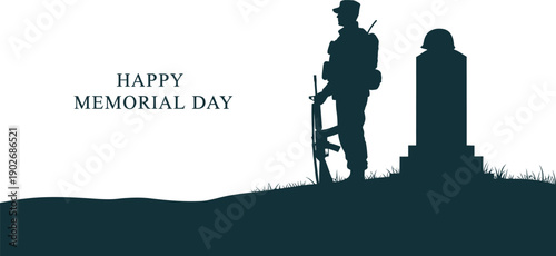 Memorial day tribute honoring fallen heroes and their ultimate sacrifice on america's day of remembrance