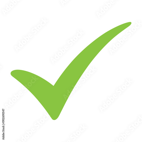 Free Download Green check mark icon, success and approved symbol, verified sign, completed task, correct mark, positive check, validation, confirmation, flat and line vector - GFXLoad