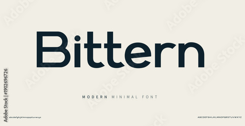 Abstract Fashion alphabet letters font logo. Minimal modern urban fonts for logo, brand etc. Typography typeface uppercase lowercase and number. vector illustration