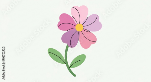 Simple Flower Illustration